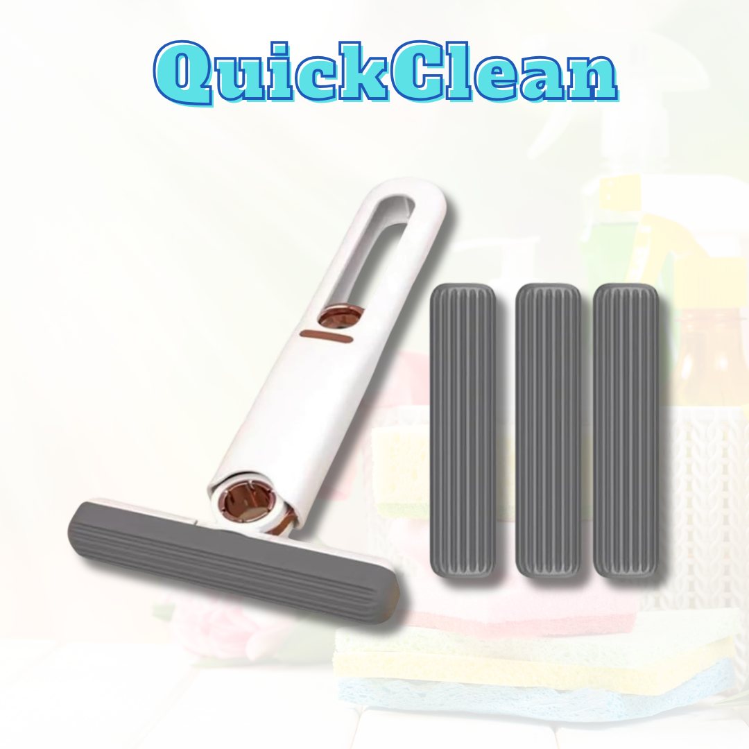 QuickClean Reinigungsmopp – Der kleine Mopp für Effiziente Reinigung