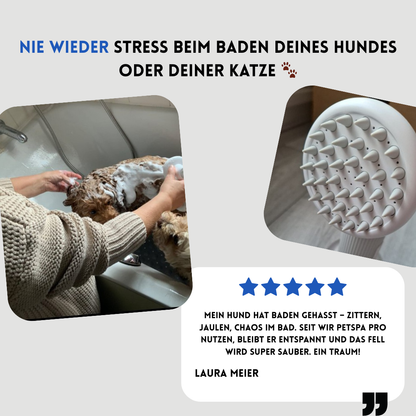 PetSpa Pro – Die intelligente Schaum-Bürste für Hunde & Katzen
