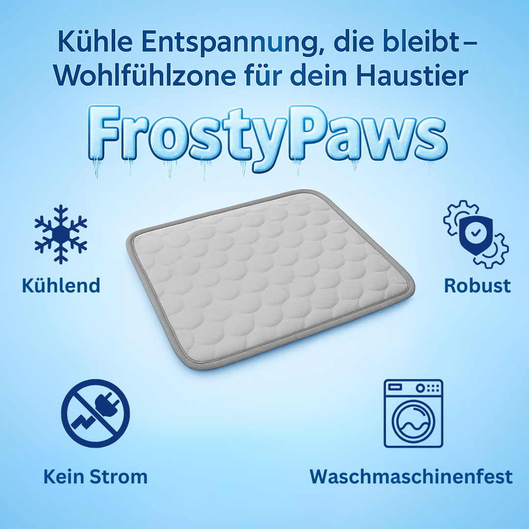 FrostyPaws Kühlmatte – Die coole Auszeit für deinen Vierbeiner
