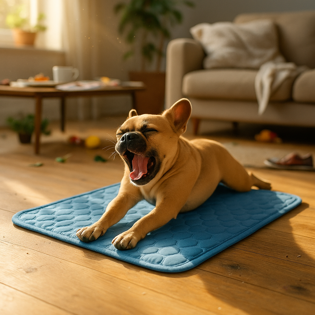 FrostyPaws Kühlmatte – Die coole Auszeit für deinen Vierbeiner