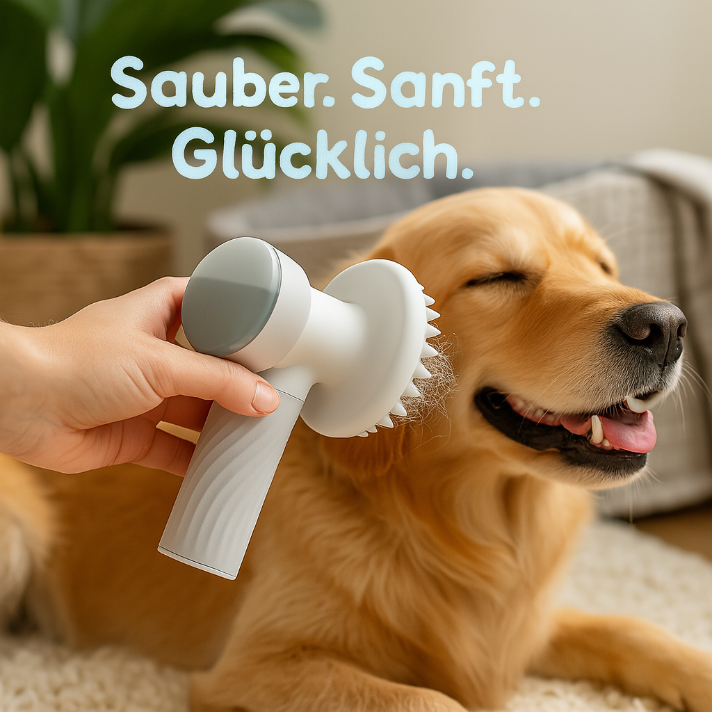 PetSpa Pro – Die intelligente Schaum-Bürste für Hunde & Katzen