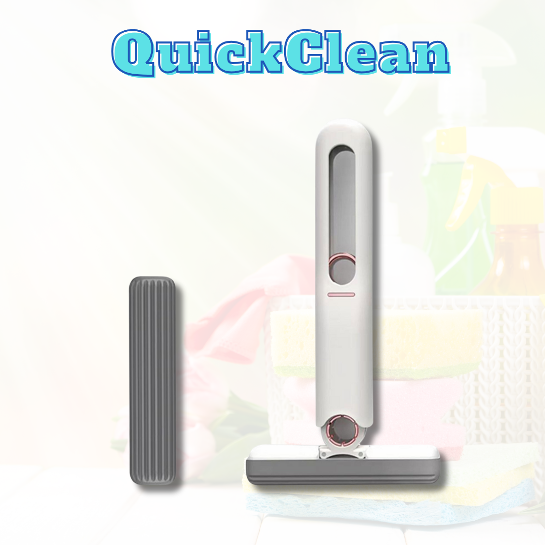 QuickClean Reinigungsmopp – Der kleine Mopp für Effiziente Reinigung