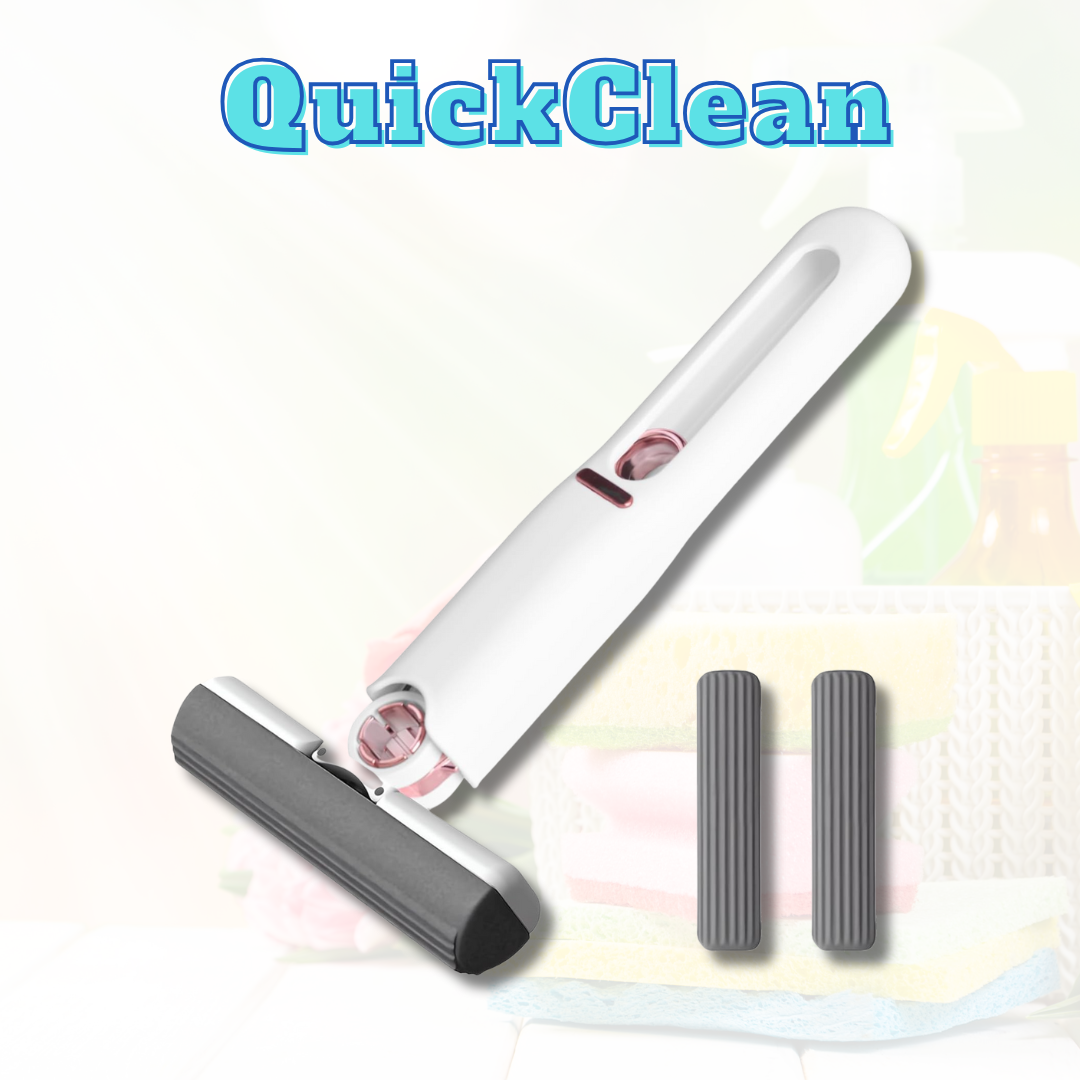 QuickClean Reinigungsmopp – Der kleine Mopp für Effiziente Reinigung